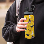 Halloween - Insulated Water Bottle with Dual-Use Lid (18oz) Insulated Water Bottle with Dual-Use Lid (18oz) Halloween Printed Offshore