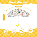 Cute Bugs Kids Safe Round Corner Umbrella Kids Safe Round Corner Umbrella animal Printed Offshore