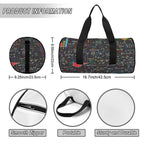Colourful Maths Formulas Duffle Bag Duffle Bag Printed Offshore