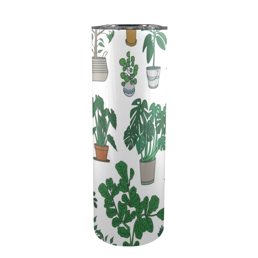 Plant Lover 20oz Tall Skinny Tumbler with Lid and Straw