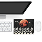 Astronaut Zebra Crossing Leather Mouse Pad Leather Mouse Pad Music Printed Offshore Space