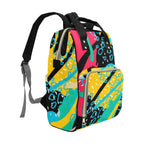 Bright And Colourful - Multi-Function Backpack, Nappy / Diaper Bag