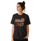 Personalise - Vintage Birth Year - Classic Unisex Crewneck T-shirt | Gildan® 64000 Personalised T-shirt