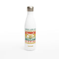 Personalised Drummer, In My Head I'm Drumming White 17oz Stainless Steel Water Bottle Default Title Personalised Water Bottle Globally Fulfilled Music