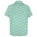 Rubber Ducks Women's Short-Sleeve Button Up Shirt