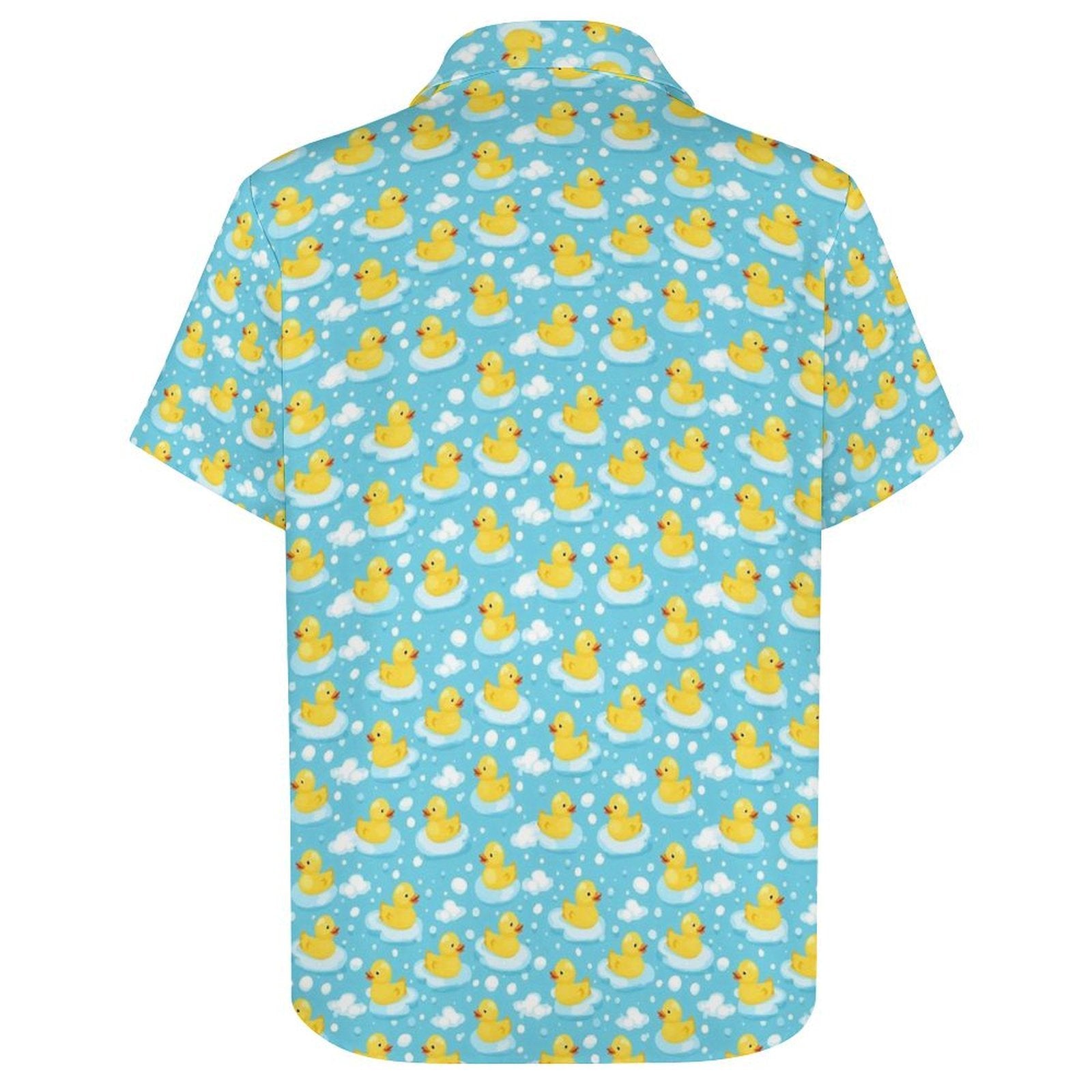 Rubber Ducks Women's Short-Sleeve Button Up Shirt