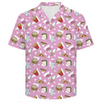 Fast Food Men's Crinkle Hawaiian Shirt