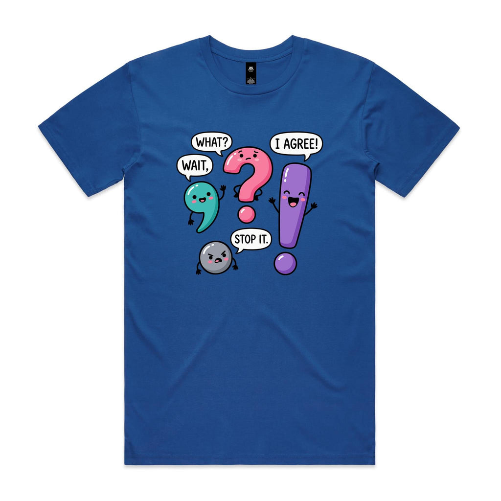 Funny Punctuation Men's AS Colour T-shirt