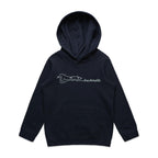 Checkmate, Chess - Kids Hoodie Navy Kids Hoodie Printed In Australia