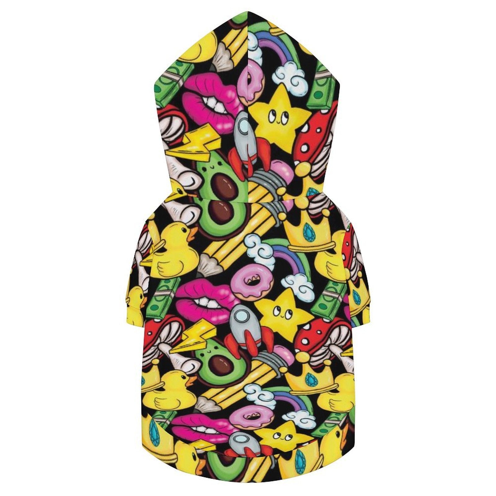 Bright And Cute Pet Hoodie (Small Size)
