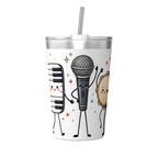 Cute Music Characters Small Stainless Steel Travel Mug Cup 12oz/350ml