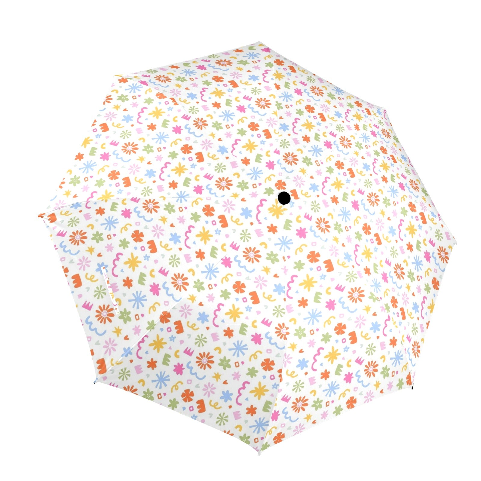 Abstract Colourful Shapes Umbrella One Size Umbrella Printed Offshore