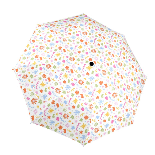 Abstract Colourful Shapes Umbrella One Size Umbrella Printed Offshore
