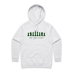 Are You Game, Chess - Womens Hoodie White Marle Womens Hoodie Chess Games Printed In Australia