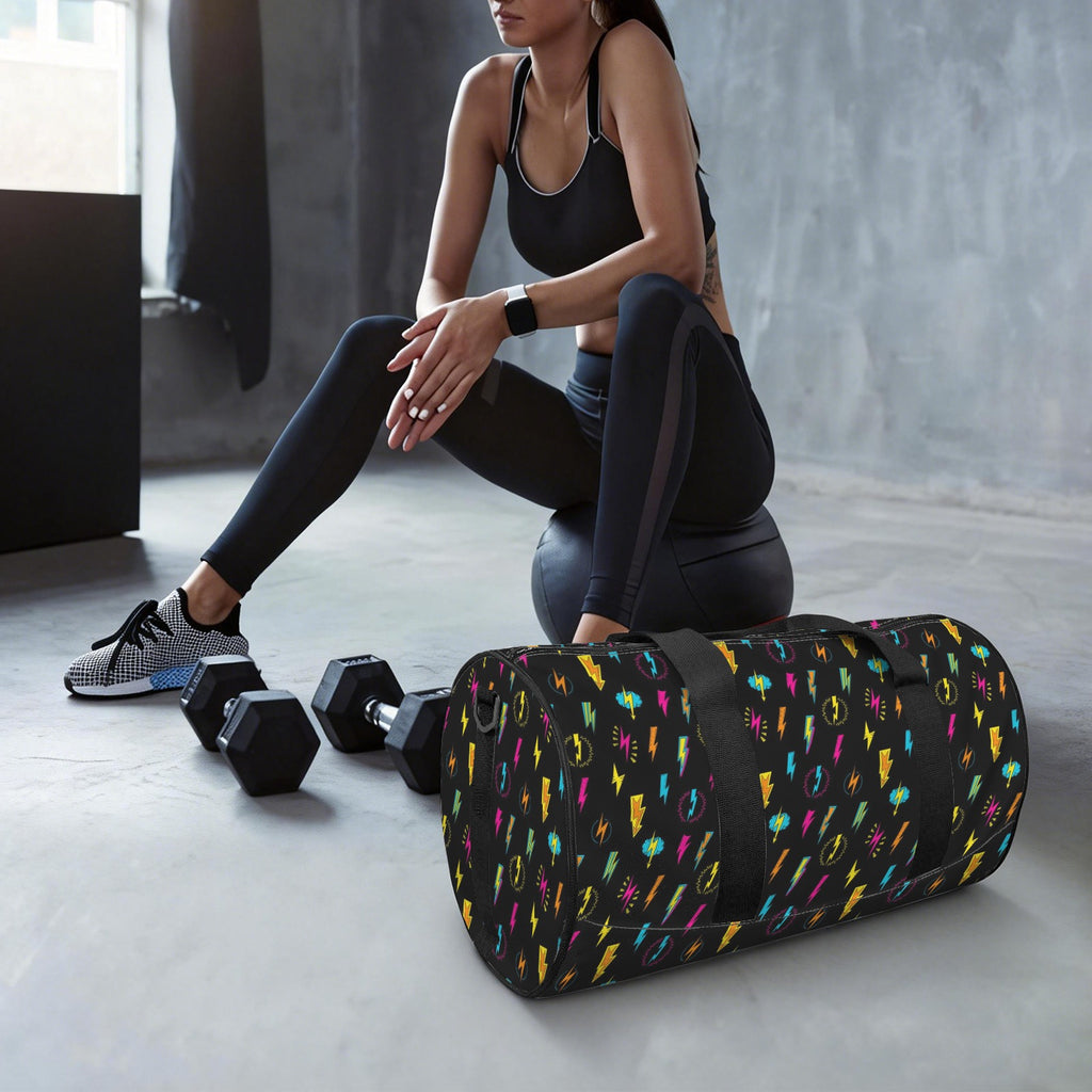 Fun Lightning Duffle Bag Duffle Bag Printed Offshore