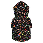 Quavers Colourful Music Notes Pet Hoodie (Large Size)