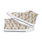 Quokkas Kids High Top Canvas Shoes Kids High Top Canvas Shoes animal Printed Offshore