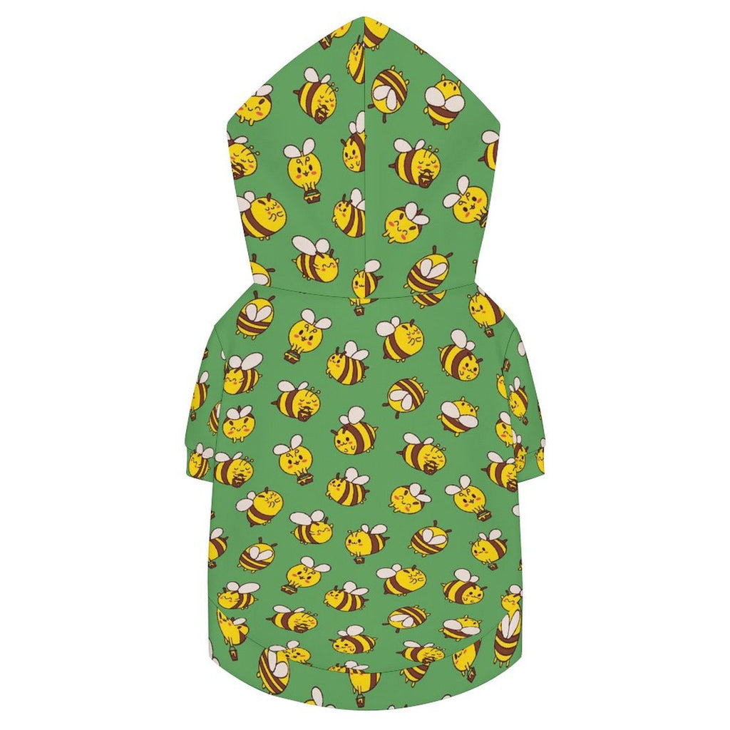 Busy Bees Pet Hoodie (Small Size)