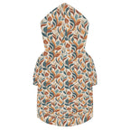 Whimsical Leaf Swirl Pet Hoodie (Small Size)