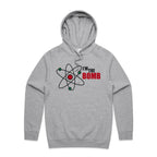 I'm The Bomb, Atom - Mens Hoodie Grey Marle Mens Hoodie Printed In Australia Science