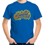 Hello Sunshine - Kids Youth T-Shirt Bright Royal Kids Youth T-shirt Printed In Australia Summer
