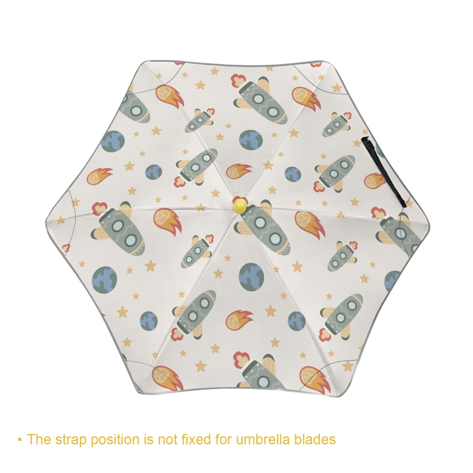 Rockets Kids Safe Round Corner Umbrella