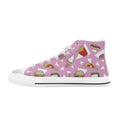 Fast Food - Kids High Top Canvas Shoes