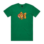 Gold Fish Periodic Table Men's AS Colour T-shirt