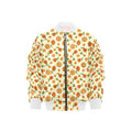 Graphic Floral Kids Bomber Jacket