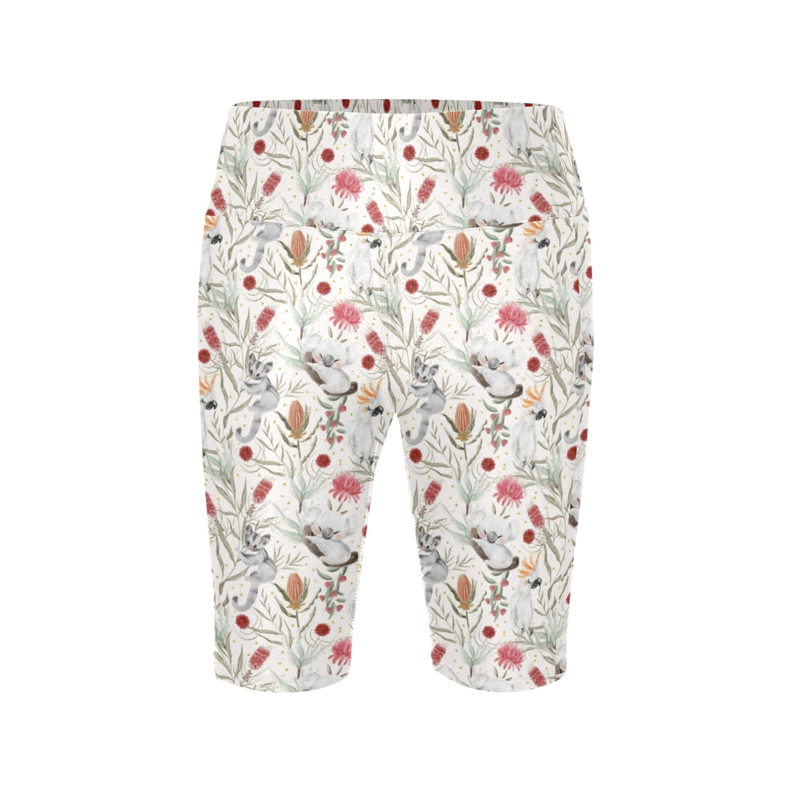 Australian Plants And Animals Women's Bike Shorts With Side Pockets