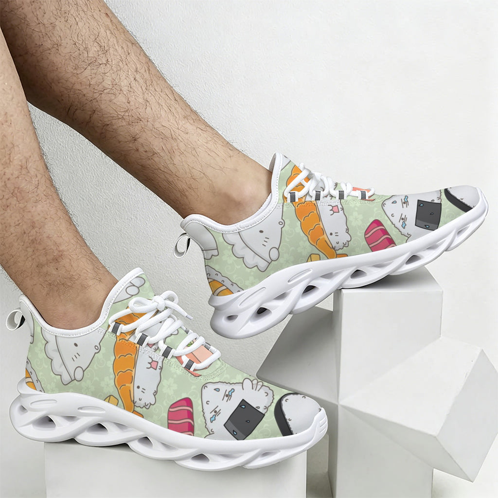 Sushi Characters Men's Twisted Sole Sneakers