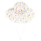 Abstract Colourful Shapes - Wide Brim Bucket Hat Wide Brim Bucket Hat Printed Offshore