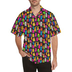 Colourful Cats - Mens Hawaiian Shirt