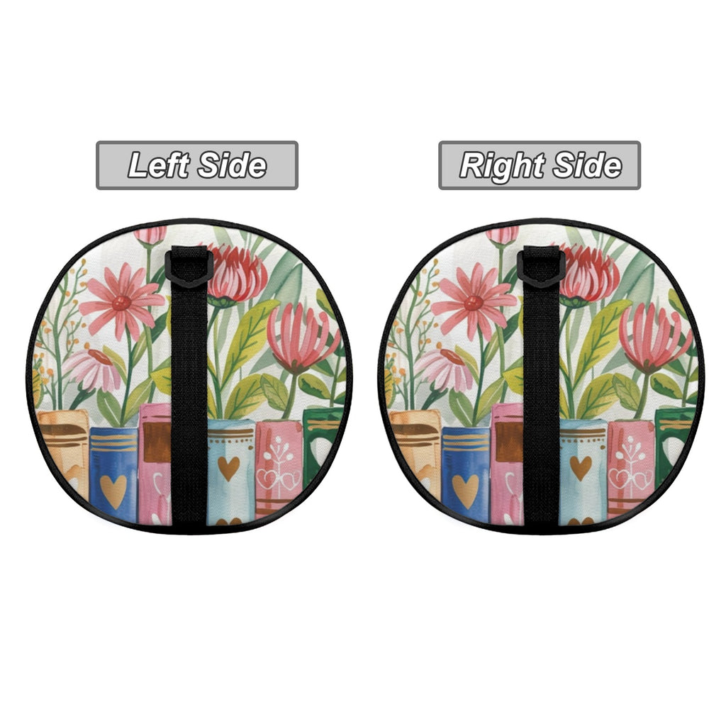 Books, Flowers And Butterflies Duffle Bag Duffle Bag Printed Offshore