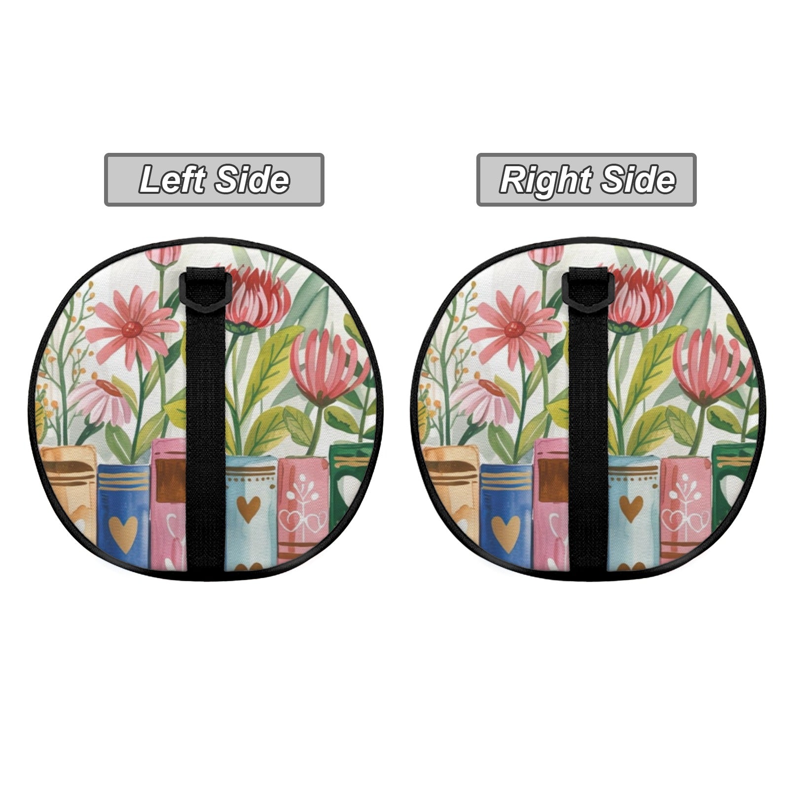 Books, Flowers And Butterflies Duffle Bag Duffle Bag Printed Offshore