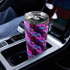 DNA Glow - 20oz Mobile Tumbler with Lid (Black Lock) 20oz Travel Mug Printed Offshore Science