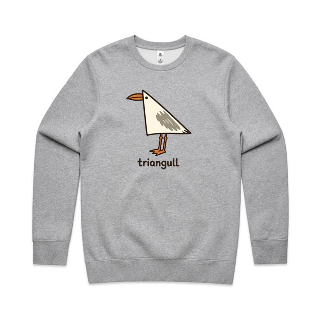 Triangull Geometry Seagull AS Colour Stencil Crew Sweatshirt