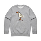 Triangull Geometry Seagull AS Colour Stencil Crew Sweatshirt