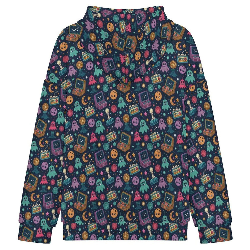 Space Arcade Women's Full-Zip Hoodie