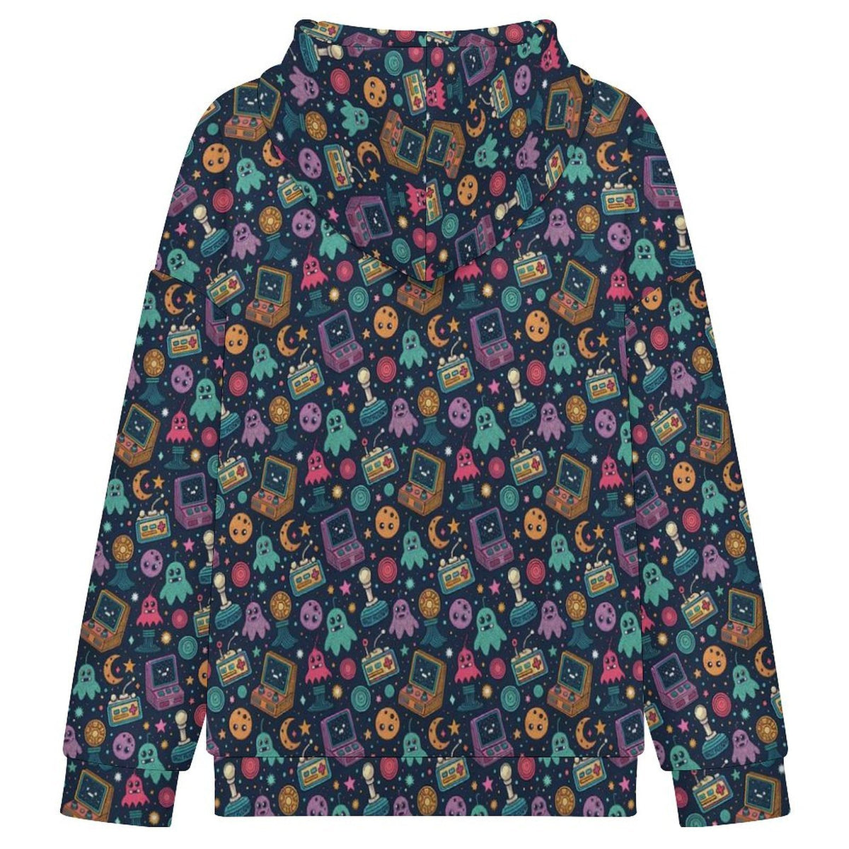 Space Arcade Women's Full-Zip Hoodie