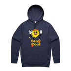 Stay Cool - Mens Hoodie Midnight Blue Mens Hoodie Printed In Australia