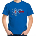 I'm The Bomb, Atom - Kids Youth T-Shirt Bright Royal Kids Youth T-shirt Printed In Australia Science