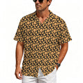 All The Pizza Men's Crinkle Hawaiian Shirt