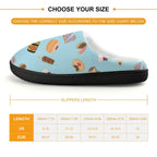 Classic Aussie Food Icons Kids Cotton Slippers Kids Cotton Slippers Australia Food Printed Offshore