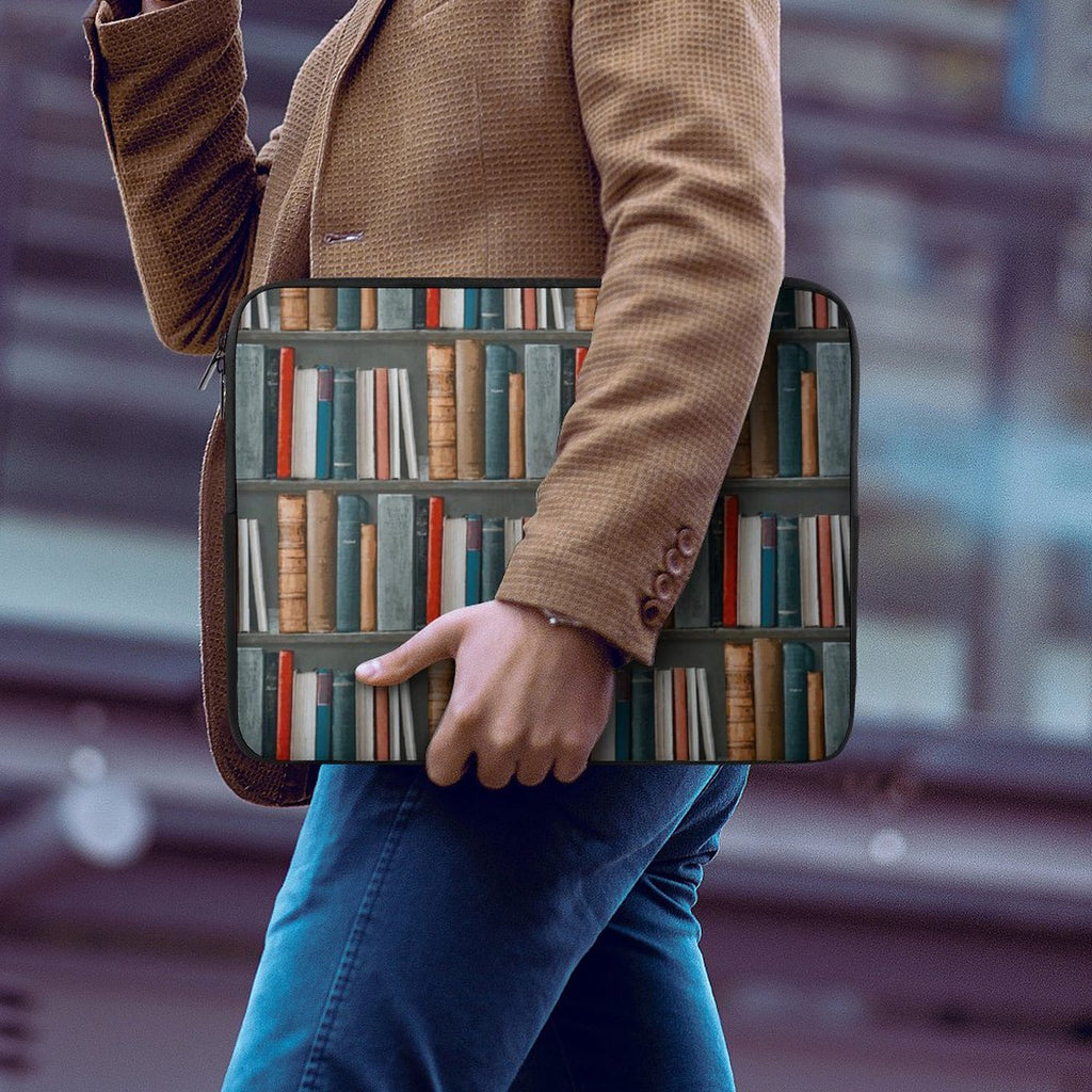 Books Laptop Sleeve (Multiple Sizes) Laptop Sleeve Printed Offshore Reading