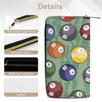 Pool Balls -  PU Leather Wallet