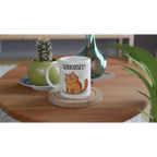 Cat Seriously? - White 11oz Ceramic Mug White 11oz Mug animal Globally Fulfilled