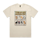 Types Of Cats AS Colour Heavy Faded Tee