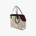 Bright Painted Tropical Multifunctional Side-Open Pet Tote Bag default default Pet Tote Bag Plants Printed Offshore
