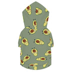 Avocado Characters Pet Hoodie (Large Size)